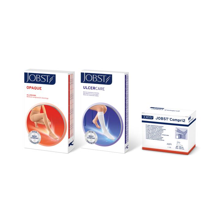 Image showing JOBST Opaque, UlcerCare and Compri2 Image showing JOBST Opaque, UlcerCare and Compri2